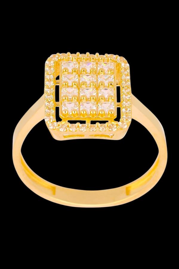 Cigold Taşlı Yüzük 14 Ayar Altın 2.45 Gr OA-C11501029146
