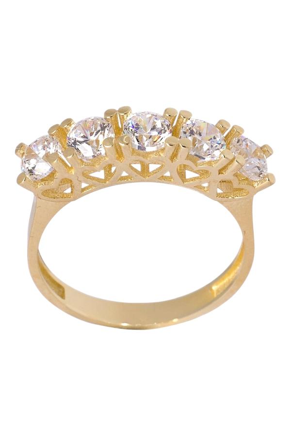Cigold Taşlı Yüzük 14 Ayar Altın 2.56 Gr OA-K21501028969