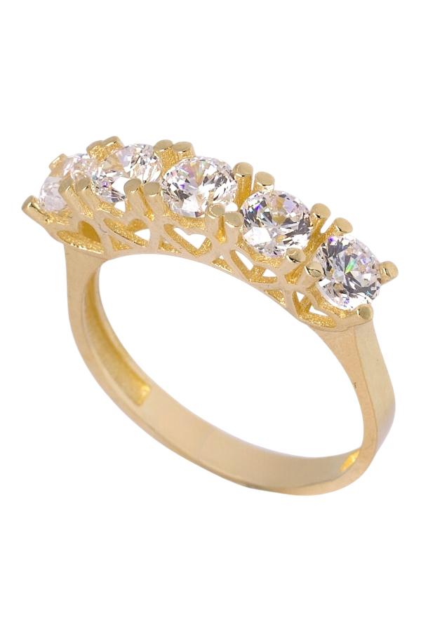 Cigold Taşlı Yüzük 14 Ayar Altın 2.56 Gr OA-K21501028969
