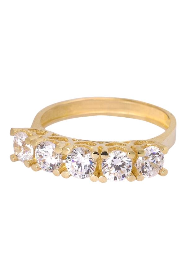 Cigold Taşlı Yüzük 14 Ayar Altın 2.56 Gr OA-K21501028969