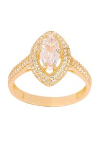 Cigold Taşlı Yüzük 14 Ayar Altın 2.62 Gr OA-K21701029057