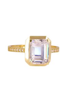 Cigold Taşlı Yüzük 14 Ayar Altın 2.67 Gr OA-K21401028949