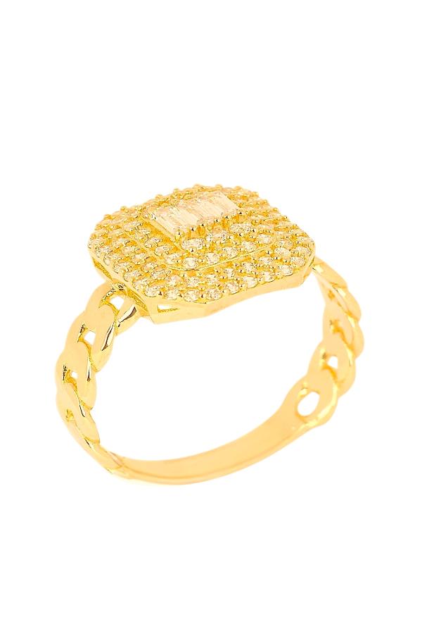 Cigold Taşlı Yüzük 14 Ayar Altın 2.82 Gr OA-C11501029183