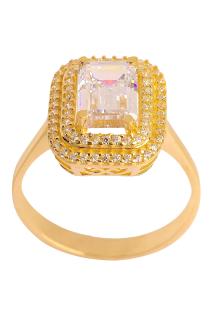 Cigold Taşlı Yüzük 14 Ayar Altın 2.82 Gr OA-C11601029189