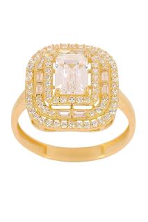 Cigold Taşlı Yüzük 14 Ayar Altın 2.85 Gr OA-K21501029077