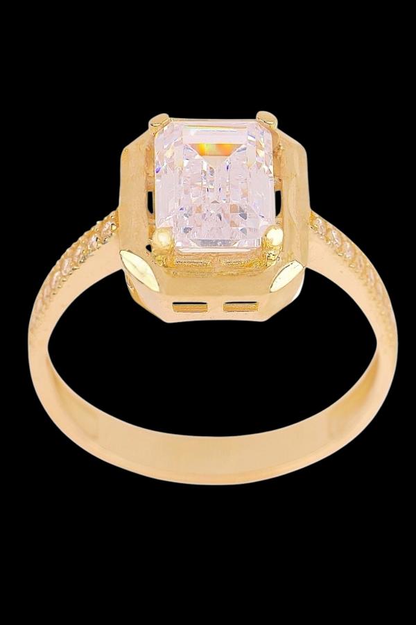Cigold Taşlı Yüzük 14 Ayar Altın 2.85 Gr OA-K21501029087