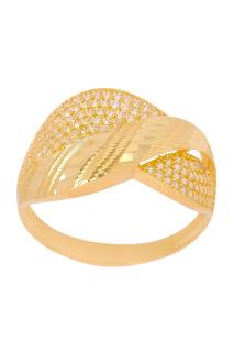 Cigold Taşlı Yüzük 14 Ayar Altın 3.00 Gr OA-C12101029141