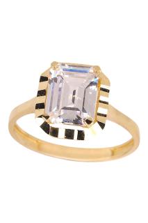 Cigold Taşlı Yüzük 14 Ayar Altın 3.09 Gr OA-C11501029003