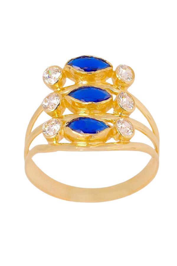 Cigold Taşlı Yüzük 14 Ayar Altın 3.16 Gr OA-C11901029136