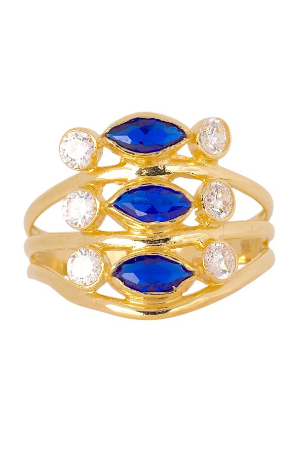 Cigold Taşlı Yüzük 14 Ayar Altın 3.16 Gr OA-C11901029136