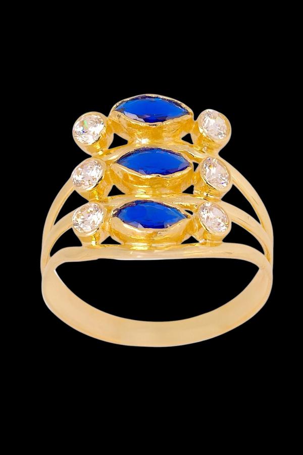 Cigold Taşlı Yüzük 14 Ayar Altın 3.16 Gr OA-C11901029136