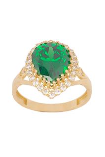 Cigold Taşlı Yüzük 14 Ayar Altın 3.19 Gr OA-K21301029066