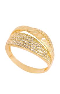 Cigold Taşlı Yüzük 14 Ayar Altın 3.34 Gr OA-C12101029037