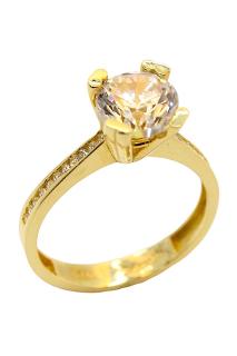 Cigold Taşlı Yüzük 14 Ayar Altın 3.45 Gr OA-K21501027461