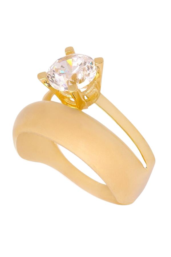 Cigold Taşlı Yüzük 14 Ayar Altın 3.83 Gr OA-C11701029154