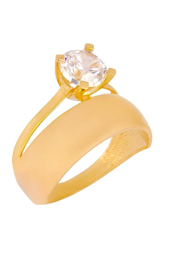 Cigold Taşlı Yüzük 14 Ayar Altın 4.08 Gr OA-C11901029155