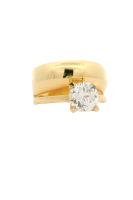 Cigold Taşlı Yüzük 14 Ayar Altın 4.30 Gr OA-C11701029214