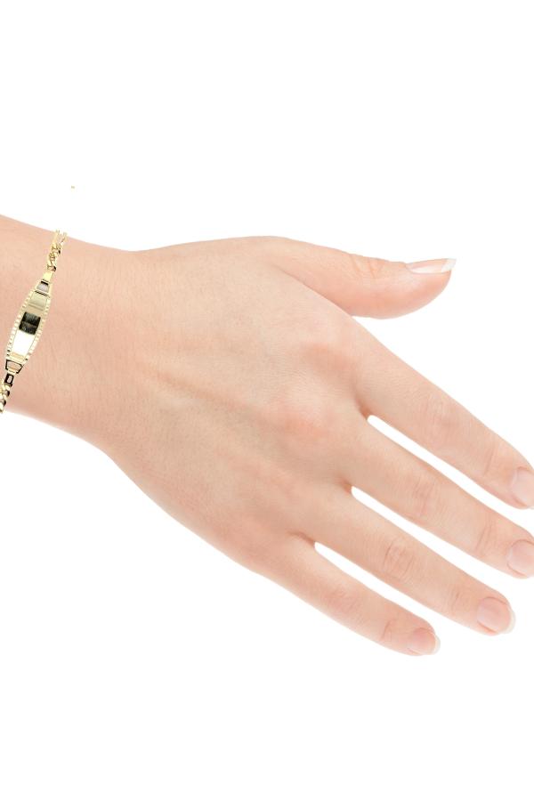 Cigold Taşsız Çocuk Bileklik 14 Ayar Altın 3.44 Gr OA-C11503029235