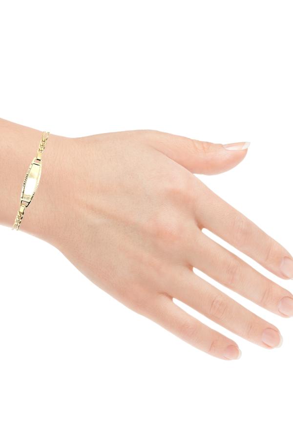 Cigold Taşsız Çocuk Bileklik 14 Ayar Altın 3.54 Gr OA-C11503029233