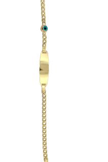 Cigold Taşlı Çocuk Bileklik 14 Ayar Altın 3.63 Gr OA-C11403029238