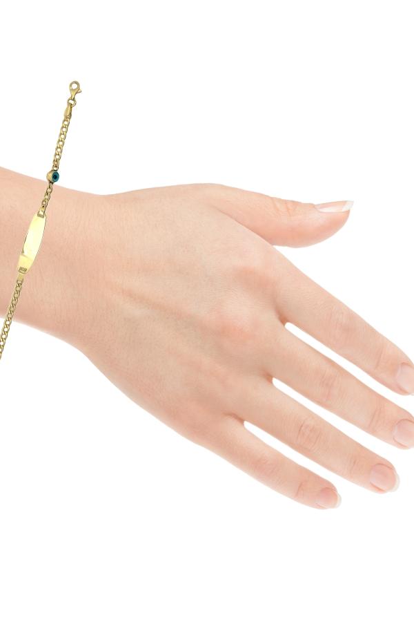 Cigold Taşsız Çocuk Bileklik 14 Ayar Altın 3.63 Gr OA-C11403029238