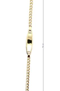 Cigold Taşsız Çocuk Bileklik 14 Ayar Altın 3.89 Gr OA-C11603029271