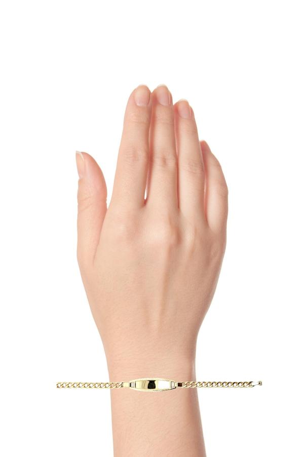 Cigold Taşsız Çocuk Bileklik 14 Ayar Altın 3.89 Gr OA-C11603029271