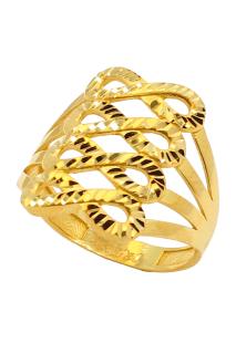 Cigold Taşsız Kaburga Yüzük 22 Ayar Altın 4.44 Gr OA-C11701027812