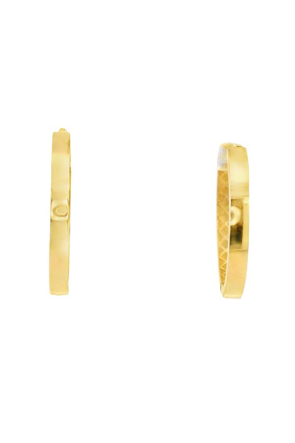 Cigold Taşsız Küpe 14 Ayar Altın 1.05 Gr OA-K2TB01029448