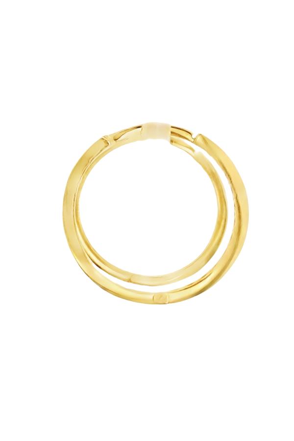 Cigold Taşsız Küpe 14 Ayar Altın 1.05 Gr OA-K2TB01029448