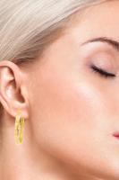 Cigold Taşsız Küpe 14 Ayar Altın 1.05 Gr OA-K2TB01029448