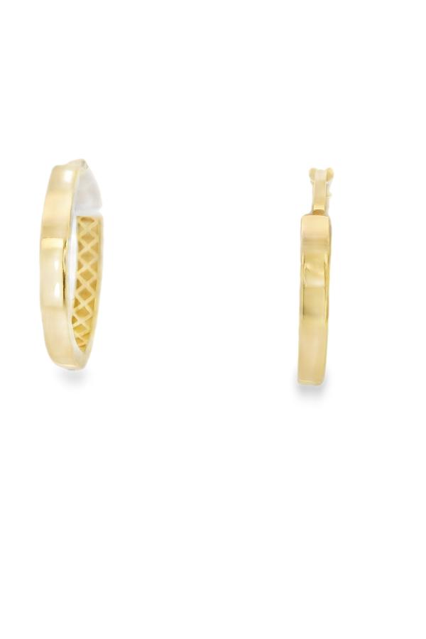Cigold Taşsız Küpe 14 Ayar Altın 1.07 Gr OA-C1TB01029297
