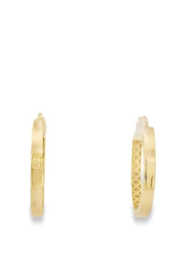 Cigold Taşsız Küpe 14 Ayar Altın 1.19 Gr OA-C1TB01029294