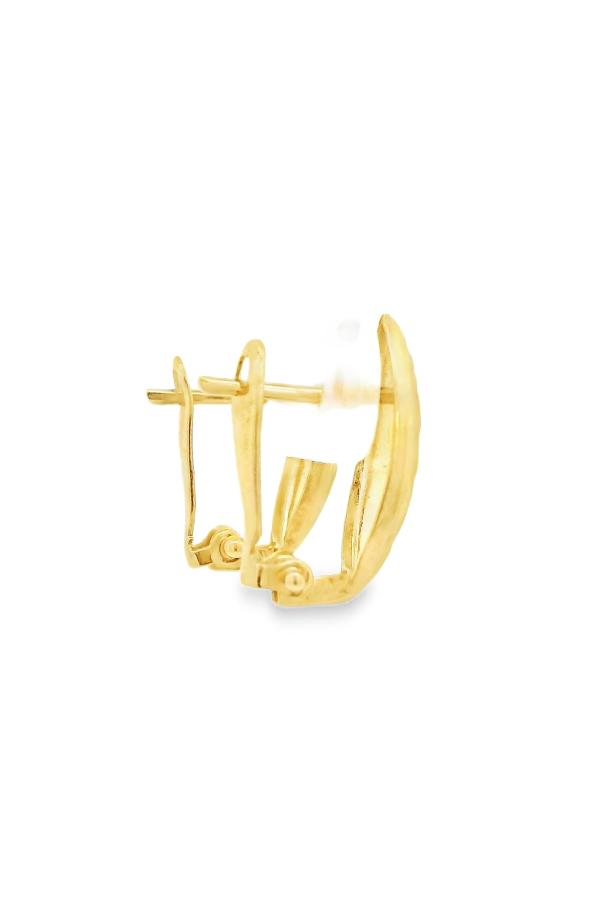 Cigold Taşsız Küpe 14 Ayar Altın 1.21 Gr OA-K1TB01029422