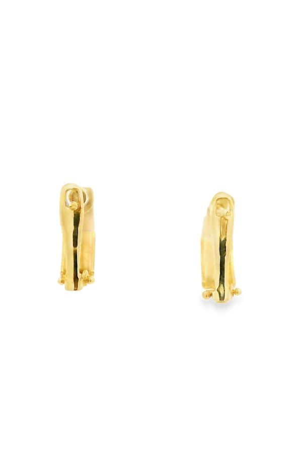 Cigold Taşsız Küpe 14 Ayar Altın 1.30 Gr OA-K1TB01029431
