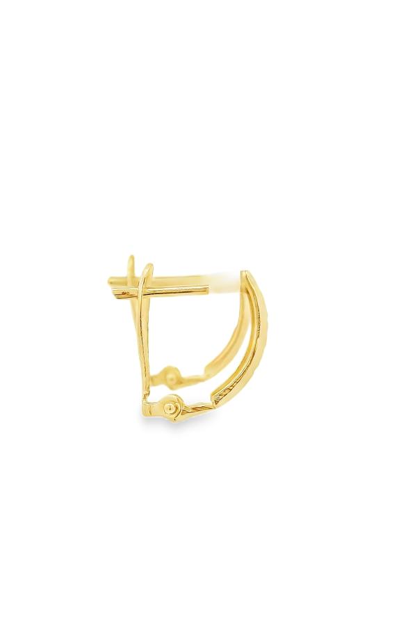 Cigold Taşsız Küpe 14 Ayar Altın 1.30 Gr OA-K1TB01029431