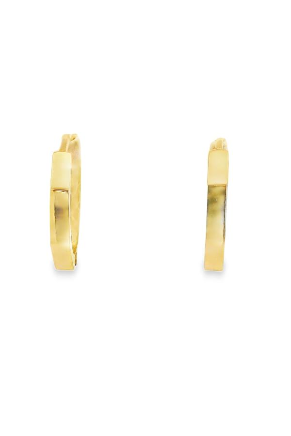 Cigold Taşsız Küpe 14 Ayar Altın 1.37 Gr OA-K2TB01029453