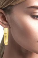 Cigold Taşsız Küpe 14 Ayar Altın 1.37 Gr OA-K2TB01029453