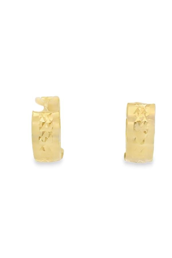 Cigold Taşsız Küpe 14 Ayar Altın 1.39 Gr OA-K1TB01029352