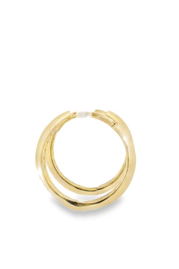 Cigold Taşsız Küpe 14 Ayar Altın 1.45 Gr OA-C1TB01029295