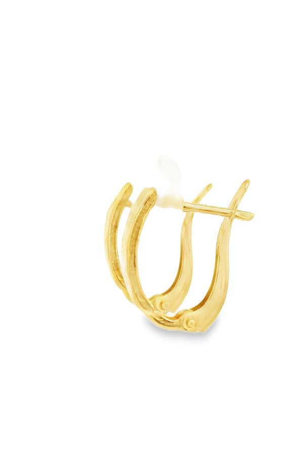 Cigold Taşsız Küpe 14 Ayar Altın 1.46 Gr OA-K1TB01029434
