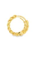 Cigold Taşsız Küpe 14 Ayar Altın 1.51 Gr OA-K2TB01029449