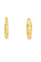 Cigold Taşsız Küpe 14 Ayar Altın 1.51 Gr OA-K2TB01029449