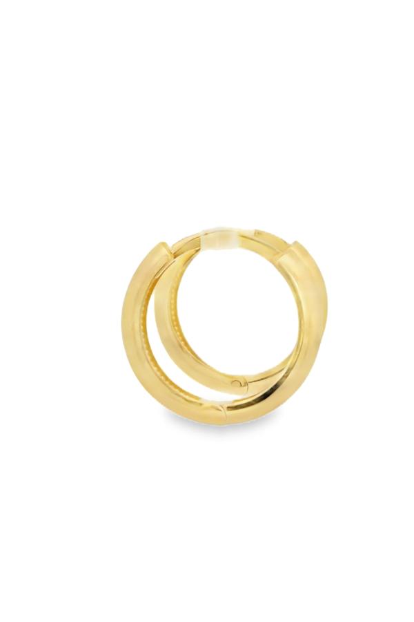 Cigold Taşsız Küpe 14 Ayar Altın 1.54 Gr OA-K1TB01029338