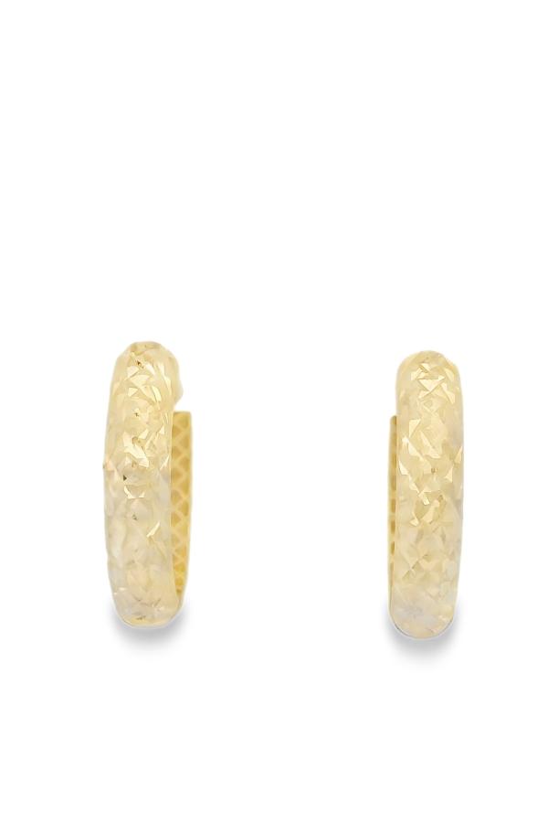 Cigold Taşsız Küpe 14 Ayar Altın 1.57 Gr OA-C1TB01029307