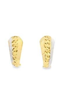 Cigold Taşsız Küpe 14 Ayar Altın 1.58 Gr OA-K1TB01029429