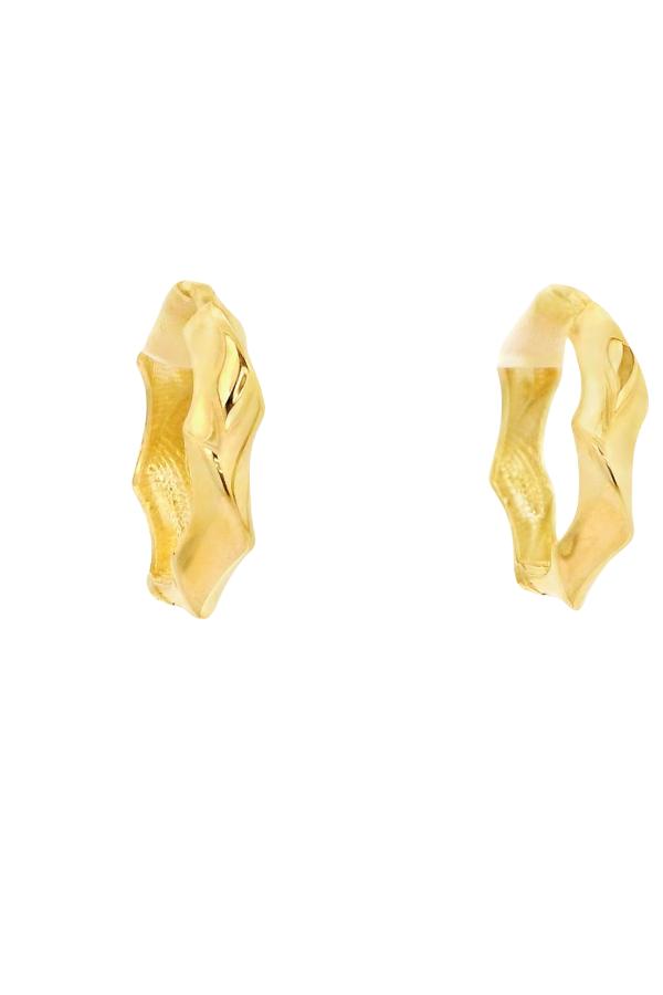 Cigold Taşsız Küpe 14 Ayar Altın 1.59 Gr OA-K2TB01029440