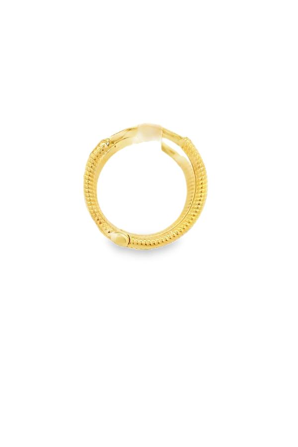 Cigold Taşsız Küpe 14 Ayar Altın 1.59 Gr OA-K2TB01029456