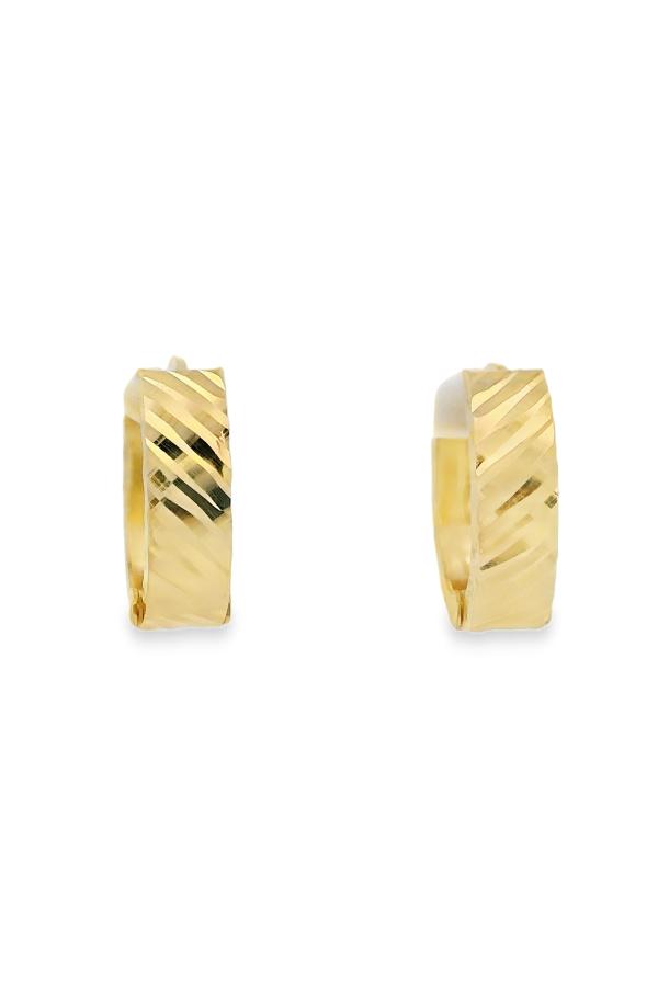 Cigold Taşsız Küpe 14 Ayar Altın 1.61 Gr OA-K1TB01029353