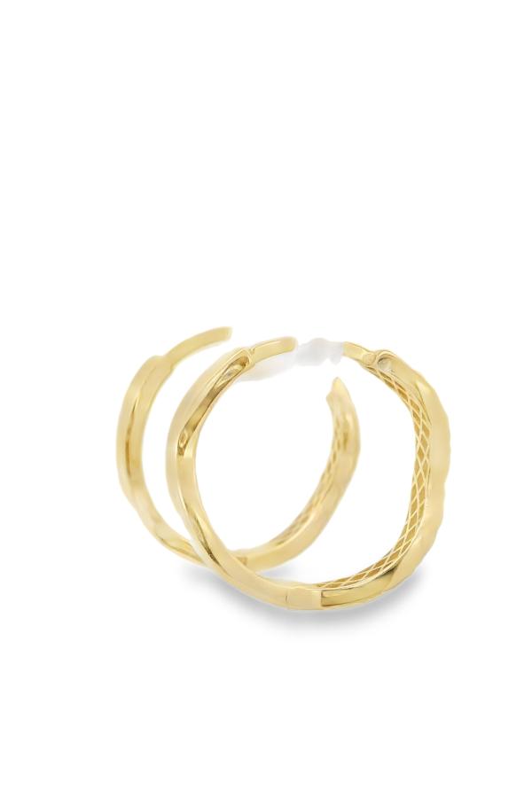 Cigold Taşsız Küpe 14 Ayar Altın 1.62 Gr OA-C1TB01029284